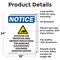 Signmission Safety Culture Sign, 18 in Width, Aluminum, Rectangle OS-2PACK-NS-A-1824-V-10201 - alternate 6